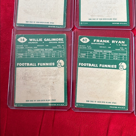 1960 Topps Football Card Lot. 12 cards - Picture 9 of 10